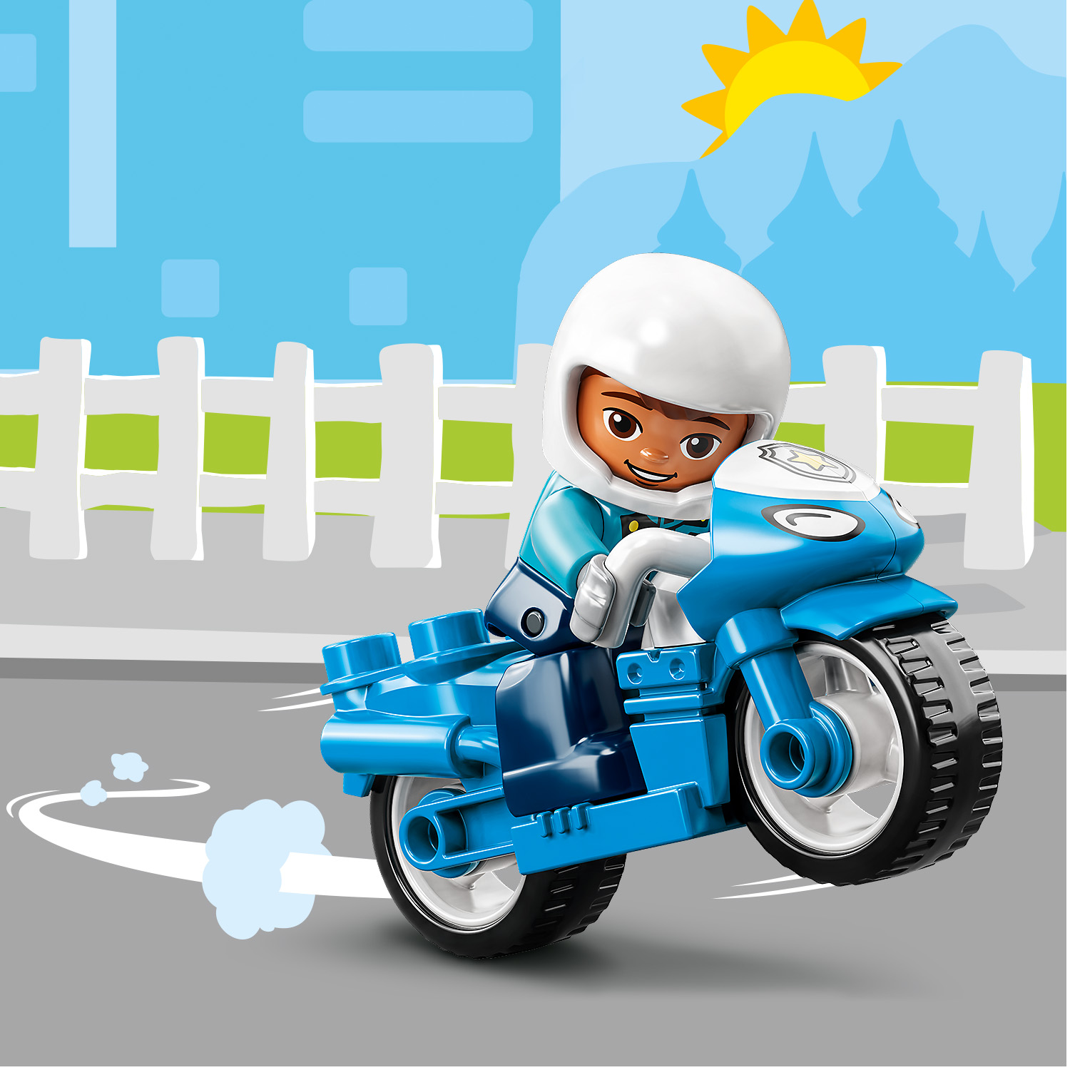 LEGO DUPLO Town Police Motorcycle 10967 at Babies R Us