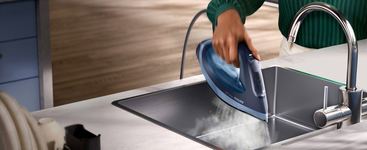 Tap water can be used for ironing