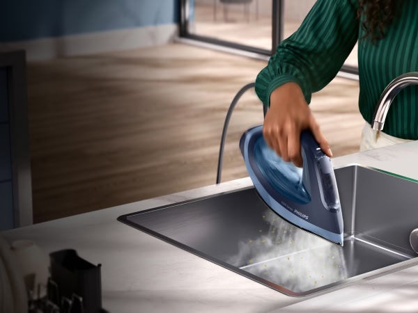 Tap water can be used for ironing