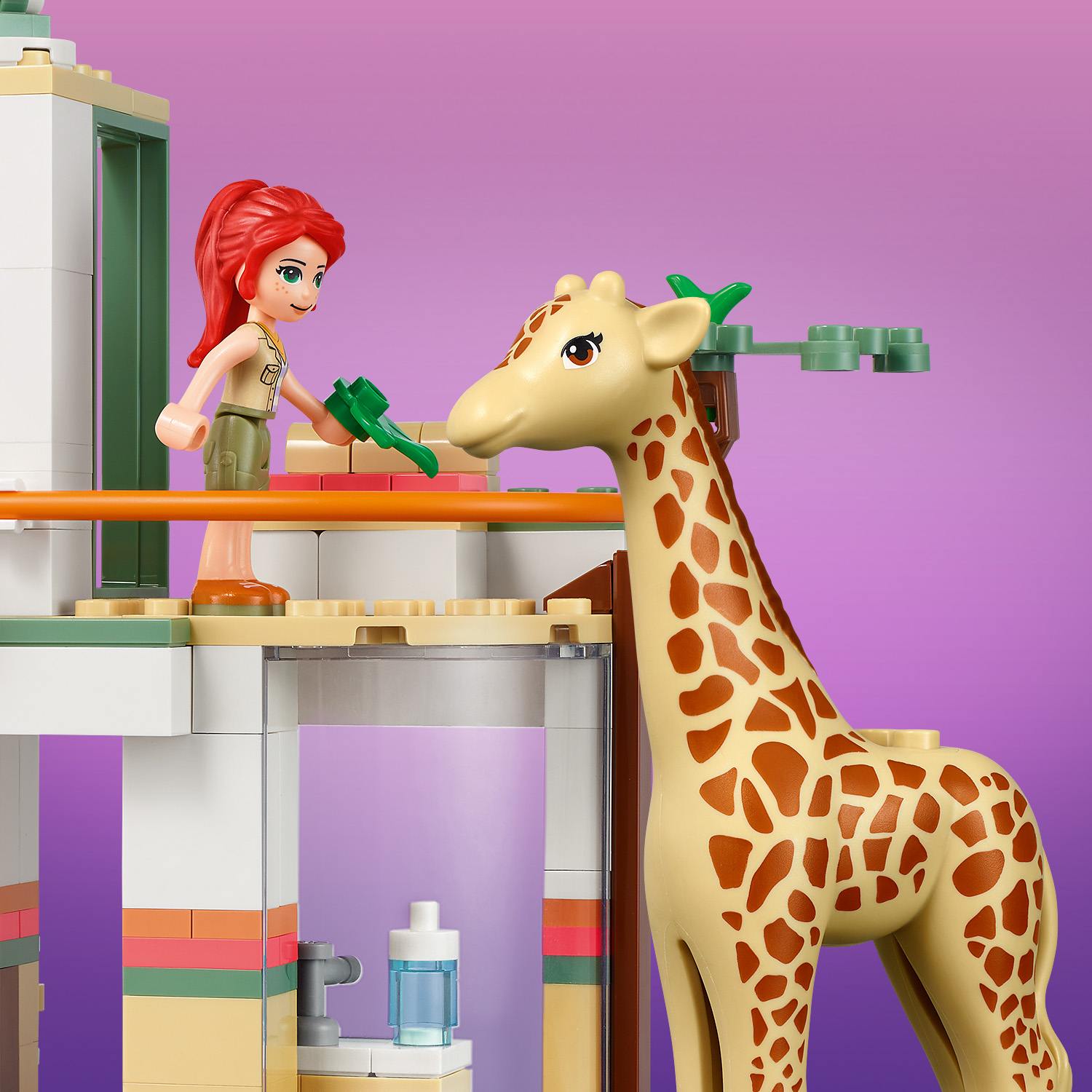 LEGO Friends 41717 Il Soccorso degli Animali di Mia, con Figure di Zebra e  Giraffa Giocattolo