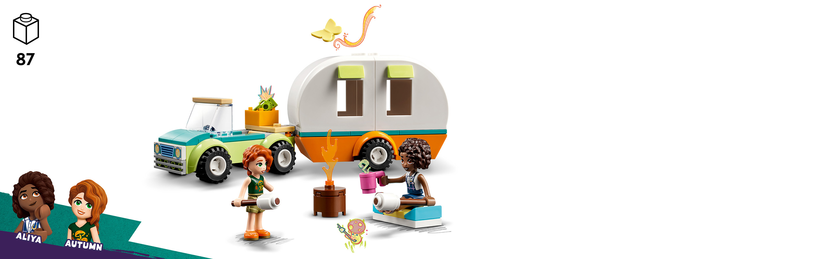 Lego Friends Kampeervakantie Set Met Caravan En Auto (41726)
