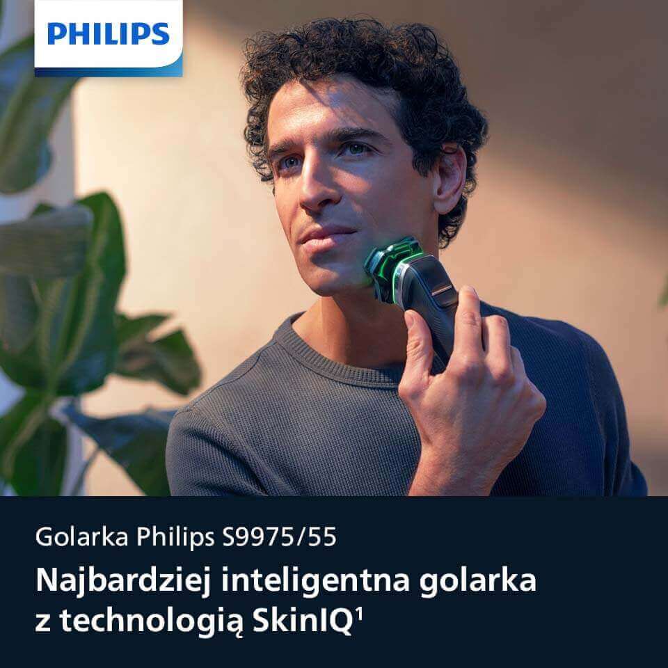 Golarka Philips model S9975/55 dostępna jest w sklepach Media Markt