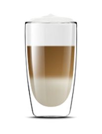 W ekspresie Saeco Xelsis można przygotować Latte Macchiato