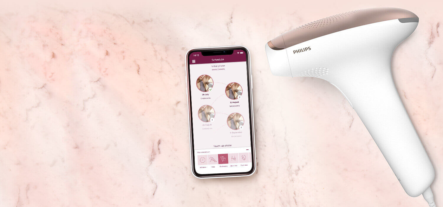 Philips AplikacjaPhilips Lumea IPL na smartfona
