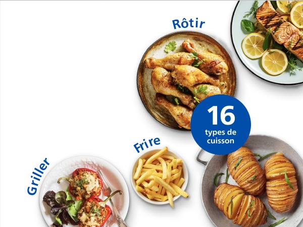 Grill, cuisson, friture et plusieurs autres options réunies dans le Philips Ovi série 3000