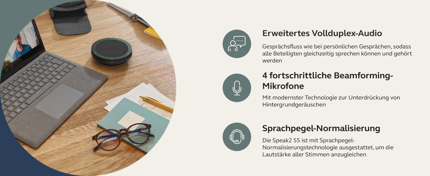 Jabra Speak2 55 - highlights