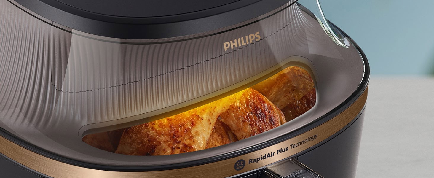 On peut observer la cuisson en cours grâce au hublot