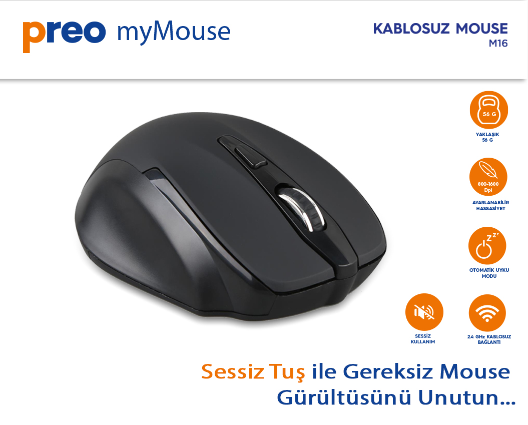 preo my mouse m16