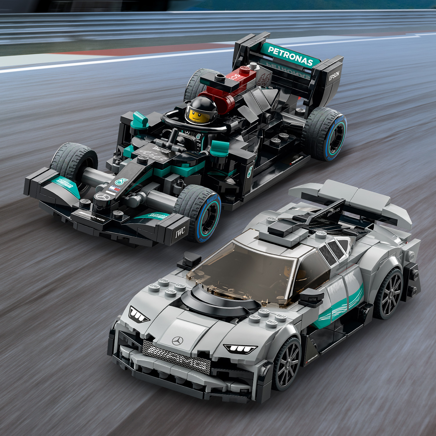 Inspecteur Altijd Schrijfmachine LEGO Speed Champions Mercedes-AMG F1 W12 E Performance & Mercedes-AMG  Project One 76909