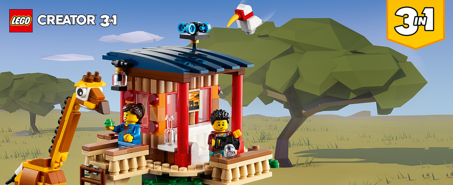 Casa sull'albero del safari - LEGO Creator 31116 