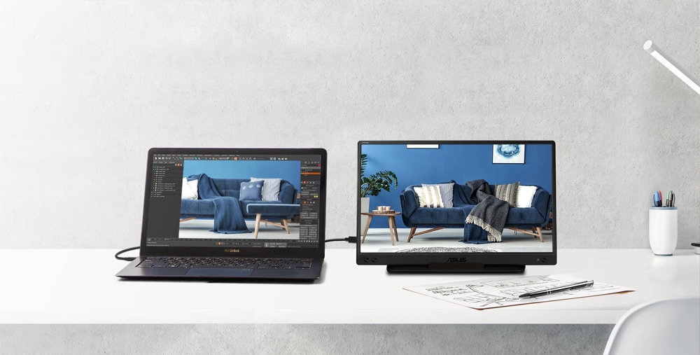 ASUS ZenScreen MB166C