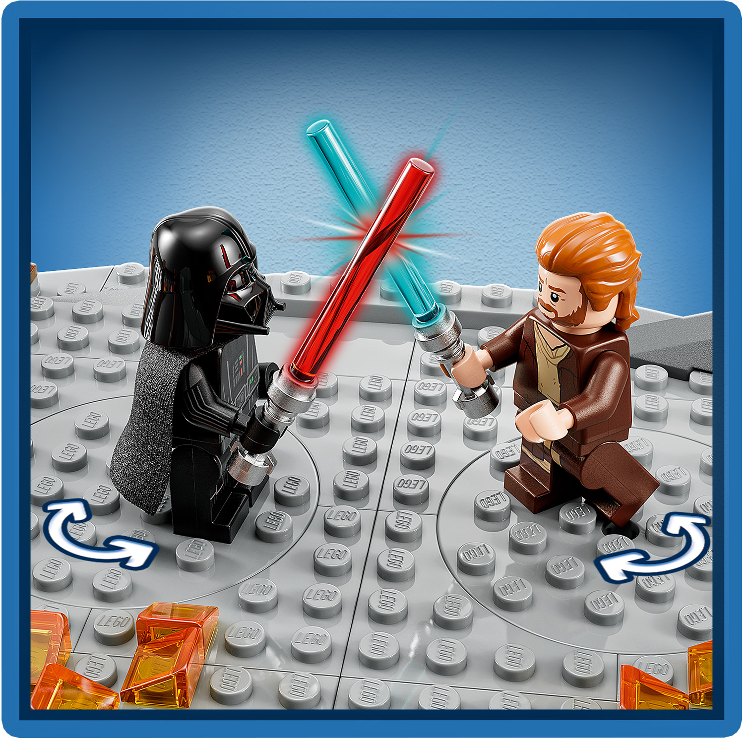 Toelating schoner regiment LEGO Star Wars Obi-Wan Kenobi vs. Darth Vader 75334